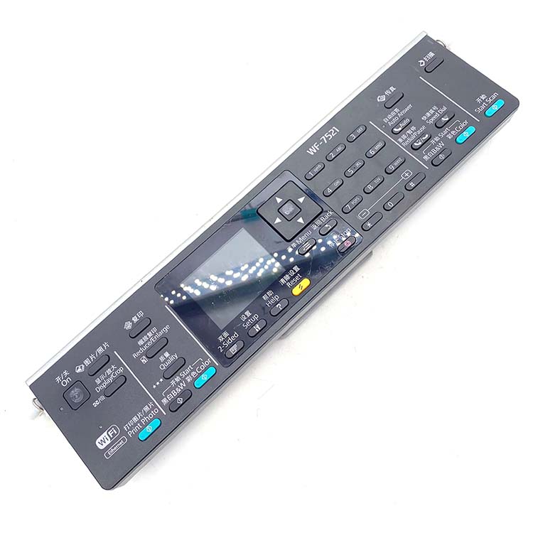 (image for) Control panel display screen WF-7521 fits for Epson repair parts Printer Accessories