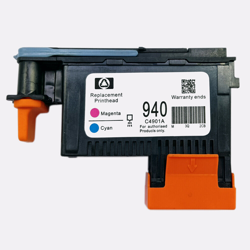 (image for) Refurbished for HP C4901A 940 MAGENTA CYAN PRINTHEAD for OfficeJet Pro 8000 8500 printer parts - Click Image to Close