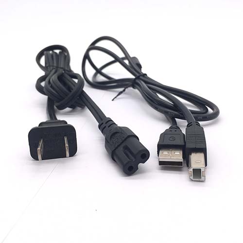 (image for) USB Cable+Power Cord Printer for Epson R280 Photo CD DVD ID Card