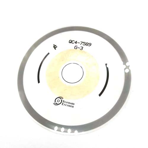 (image for) Encoder disk with gear QC4-7589 fits for CANON IX6770 IX6780 IX6810 IX6820 IX6840 IX6850 IX6860 IX6880