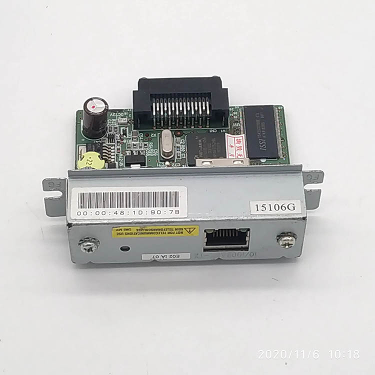 (image for) FOR EPSON Receipt POS network RJ-45 Adapter M155B UB-E02 T88IV M129H H6000III H6000II