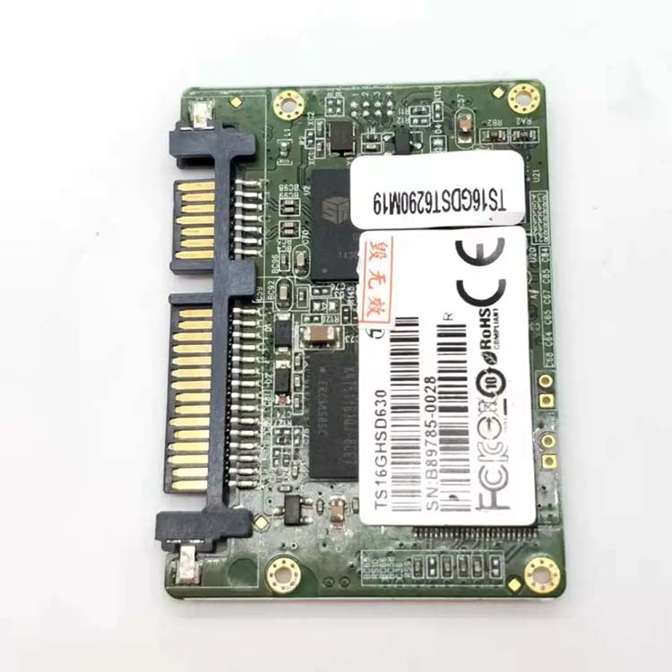 (image for) Half Slim Drive SSD disk Sata2 3Gb/s 16GB TS16GHSD630 for TRANSCEND HSD630 - Click Image to Close