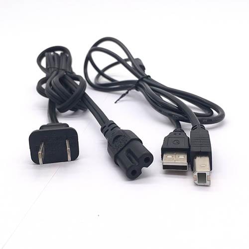 (image for) USB Cable+Power Cord Printer for Canon Pixma iP100 MP530 MX512 MX350 MX522 MP620