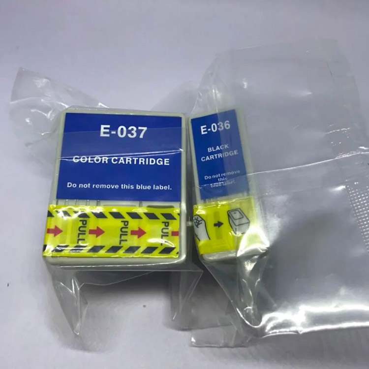(image for) new ink cartridges e-036 e-037 For Epson C42 C42 PLUS C42UX C44 PLUS C46 - Click Image to Close